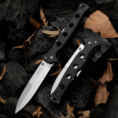Cold Steel 10ACXC Folding Knife 5.51" AUS-10A Satin Blade, Griv-Ex Handles