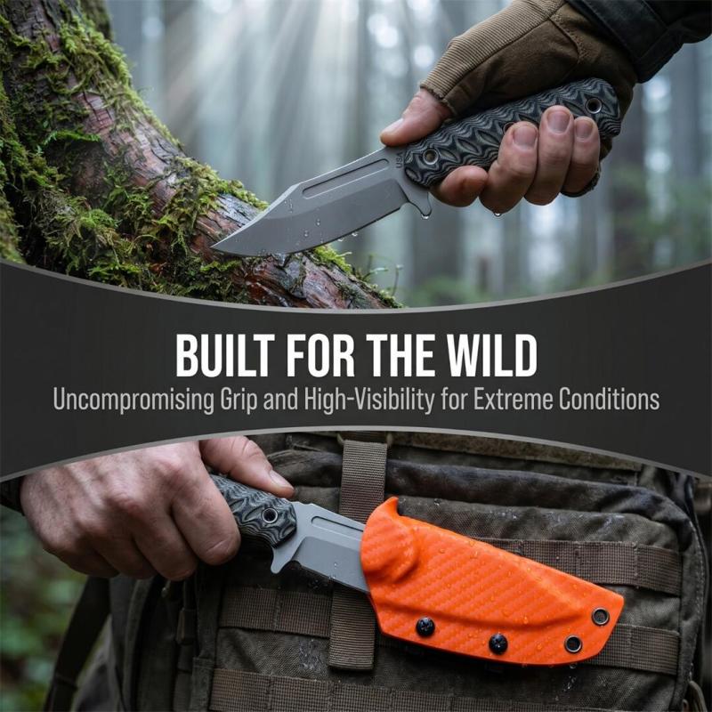 RMJ-USA Tactical Fixed Blade Knife