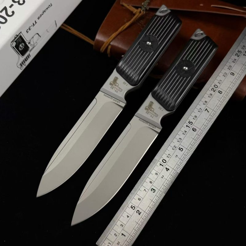 Russian Urakov TT-33 Fixed Blade Knife 4.92" DC53 Blade, Nylon Fiber Handles