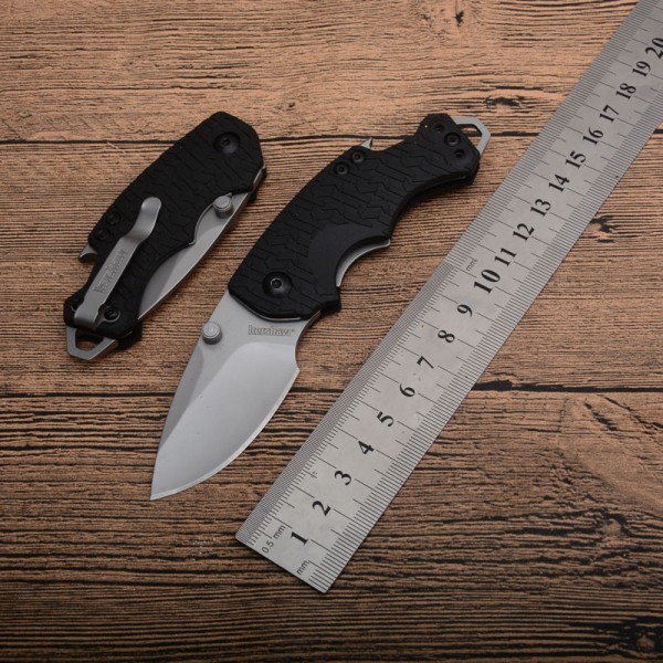 OEM Kershaw 3800 Folding Knife 1.97" 8cr13 Blade, Nylon Fiber Handles