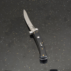 Italy AKC 9'' Godfather Stiletto Mafia OTF AUTO Knife 3.15" 440c Kriss Blade, Acrylic Handles