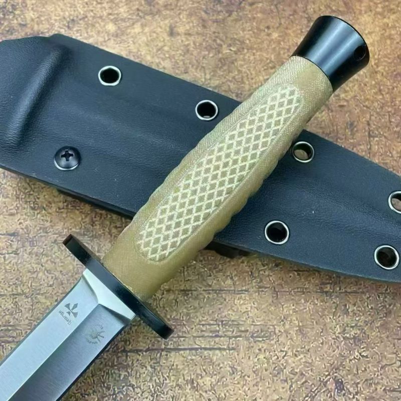 Sparta Fixed Knife 5.91" 8Cr13 Blade, G10 Handles