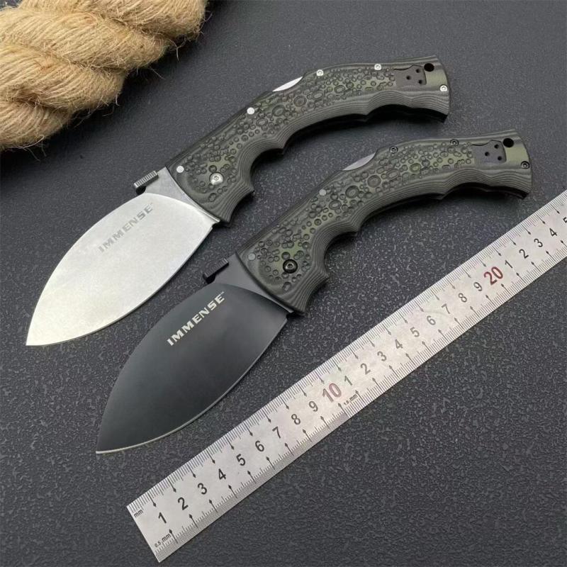 Cold Steel Giant Dog Legs Folding Knife 4.02" 440C Blade, Micarta Handles