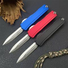 MT Cypher II OTF AUTO Knife 3.07" D2 Plain Blade, Aluminum Alloy Handles