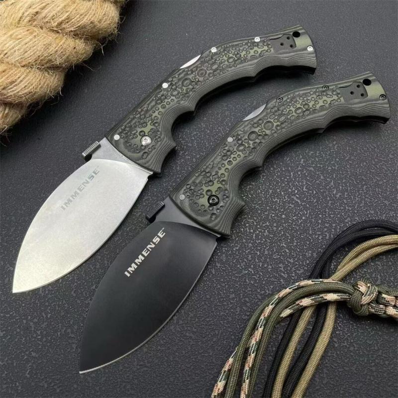 Cold Steel Giant Dog Legs Folding Knife 4.02" 440C Blade, Micarta Handles