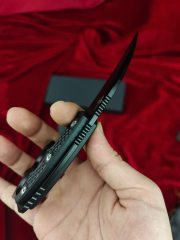 MT Dagger Fixed Blade Knife 3.54" CPM-D2 Single Edge Blade, Nylon Fiber Handles