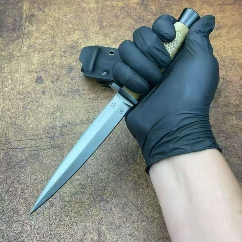Sparta Fixed Knife 5.91" 8Cr13 Blade, G10 Handles