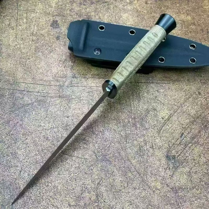 Sparta Fixed Knife 5.91" 8Cr13 Blade, G10 Handles