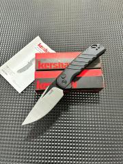 Kershaw 7305 Launch 23 AUTO Folding Knife 3.31" CPM-154 Two-Tone Trailing Point Blade, Milled Aluminum Handles