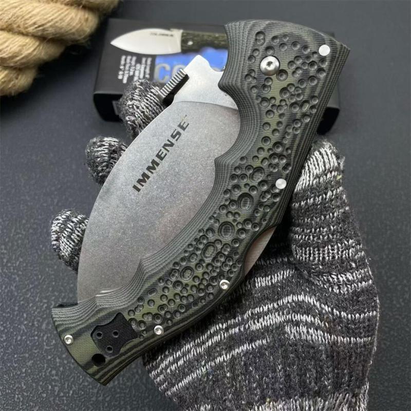 Cold Steel Giant Dog Legs Folding Knife 4.02" 440C Blade, Micarta Handles