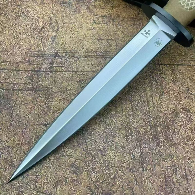 Sparta Fixed Knife 5.91" 8Cr13 Blade, G10 Handles
