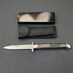 Italy AKC 11 Inch Godfather Stiletto Mafia OTF AUTO Knife 4.53" 8Cr14mov Blade, Acrylic Handles