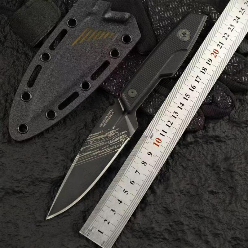 Extrema Ratio LTK01 Fixed Knife 4.41" N690 Single Edge Blade, G10 Handles