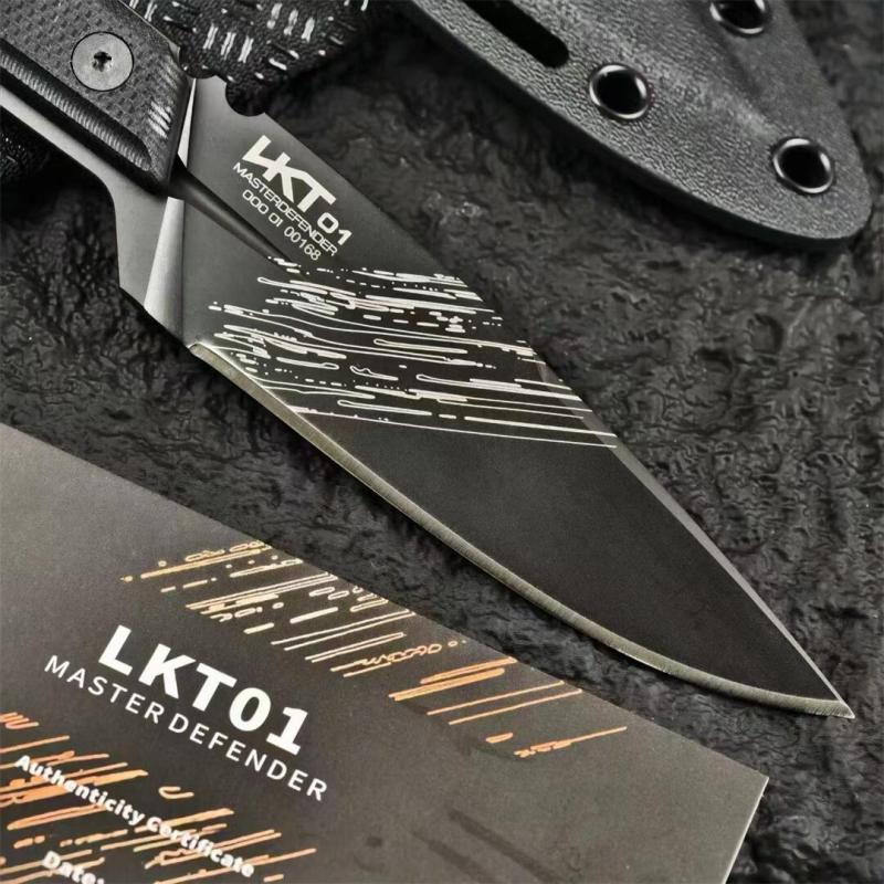 Extrema Ratio LTK01 Fixed Knife 4.41" N690 Single Edge Blade, G10 Handles
