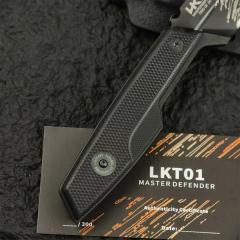 Extrema Ratio LTK01 Fixed Knife 4.41" N690 Single Edge Blade, G10 Handles
