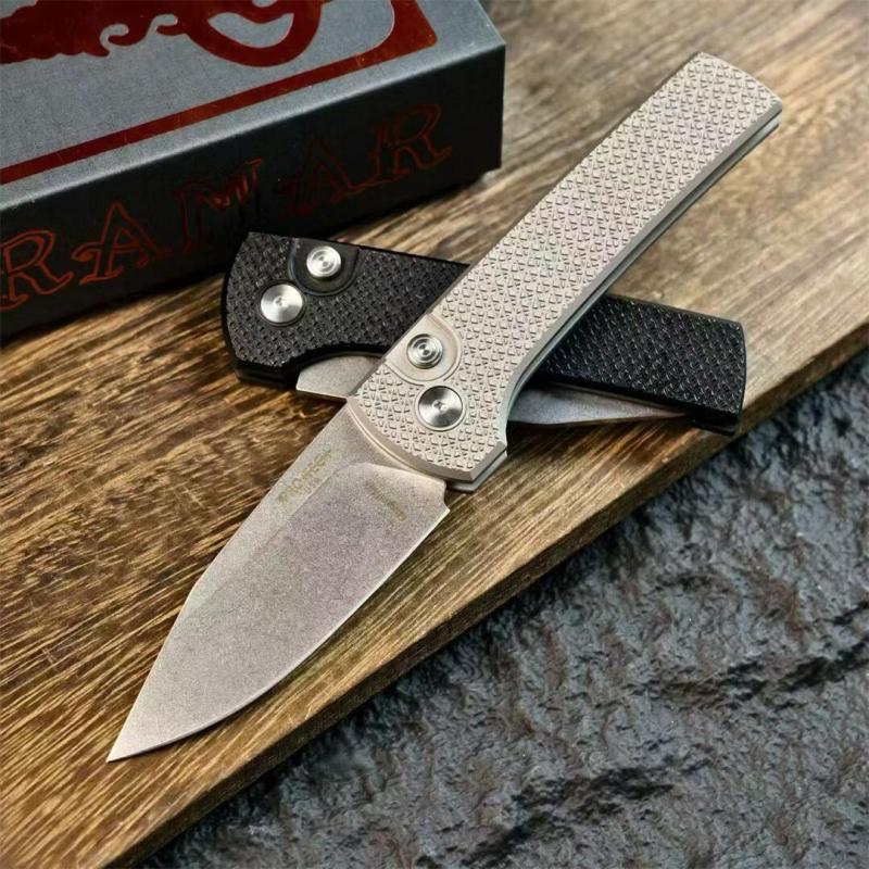 Pro-Tech Scapegoat Ramon Chaves Auto OTF Knife 2.91" MagnaMax Blade, Aluminum Alloy Handles