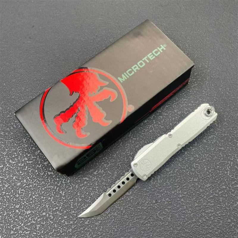 Mini MT Troodon UTX70 OTF AUTO Knife 2.17" D2 Blade, Aviation Aluminum Handles