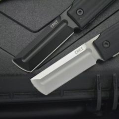 CRKT 5915 Flipper Folding Knife 1.97" 8cr13mov Tanto Blade, G10 Handles