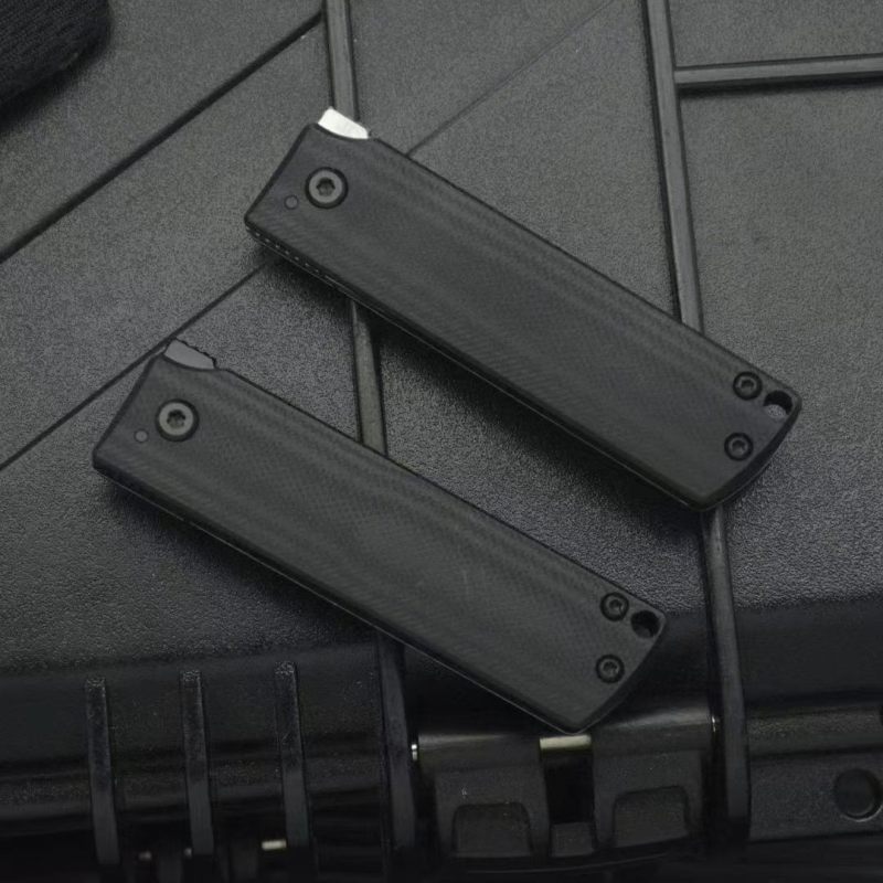 CRKT 5915 Flipper Folding Knife 1.97" 8cr13mov Tanto Blade, G10 Handles