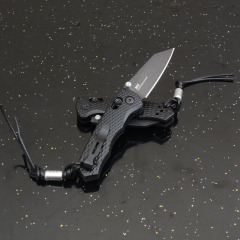 BM 290BK-2 Full Immunity AXIS Folding Knife 2.36" CPM-M4 Blade, Aviation Aluminum Handles