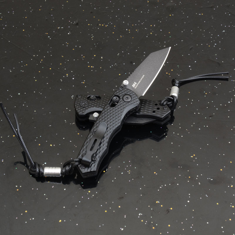 BM 290BK-2 Full Immunity AXIS Folding Knife 2.36" CPM-M4 Blade, Aviation Aluminum Handles
