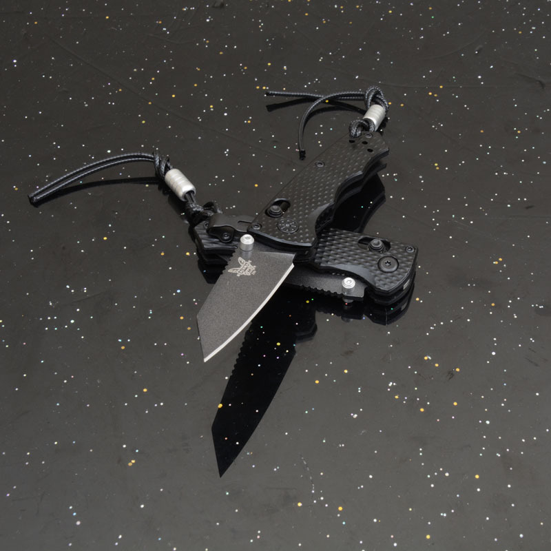 BM 290BK-2 Full Immunity AXIS Folding Knife 2.36" CPM-M4 Blade, Aviation Aluminum Handles