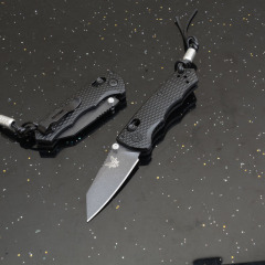 BM 290BK-2 Full Immunity AXIS Folding Knife 2.36" CPM-M4 Blade, Aviation Aluminum Handles