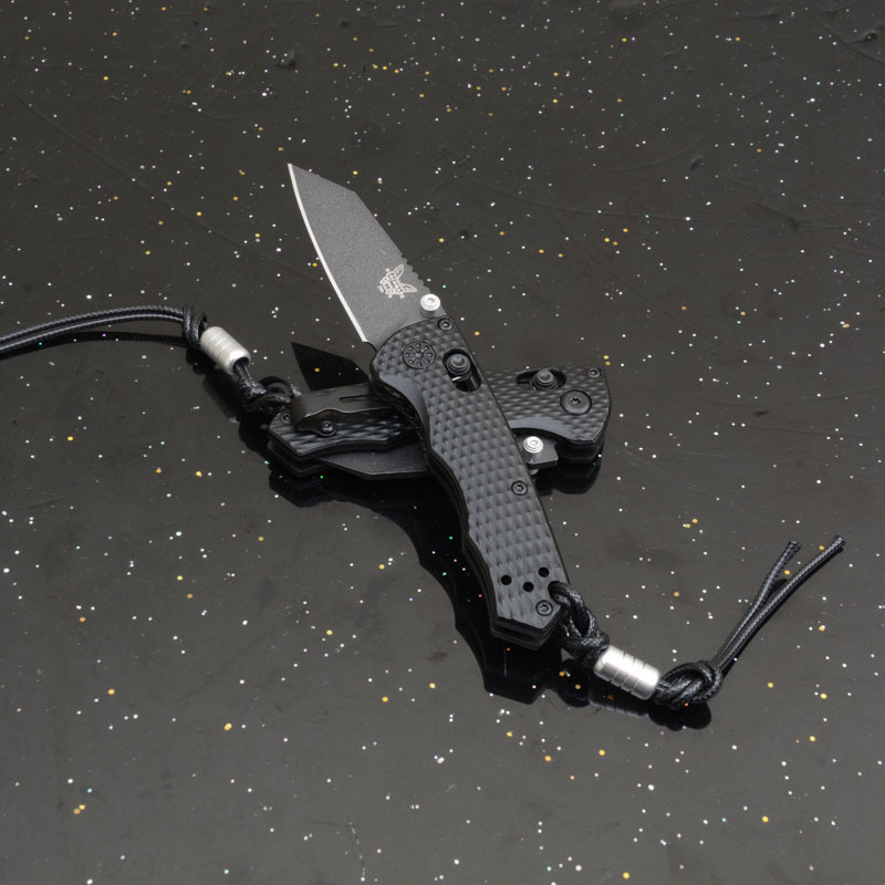 BM 290BK-2 Full Immunity AXIS Folding Knife 2.36" CPM-M4 Blade, Aviation Aluminum Handles