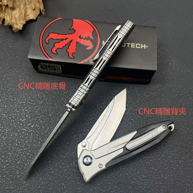 MT Socom Bravo Mini Folding Knife 3.27" D2 Blade, G10 Handles - M260