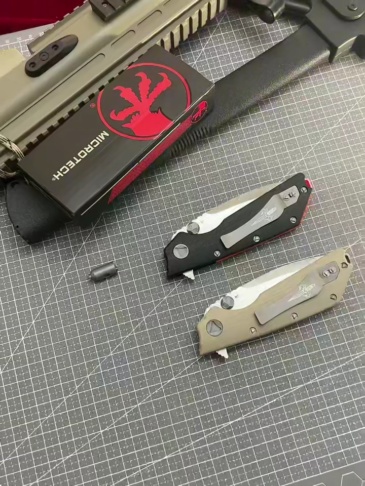 MT DOC Folding Knife 3.78" D2 Blade, G10 Handles