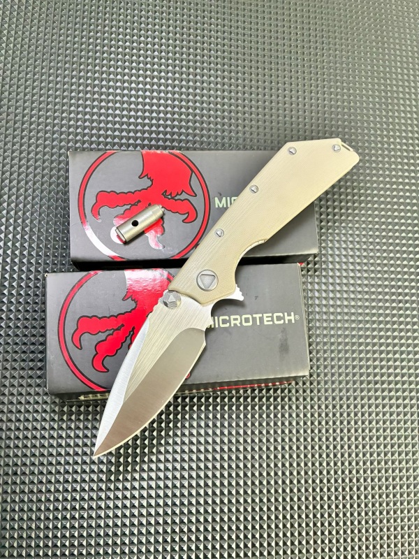 MT DOC Folding Knife 3.78" D2 Blade, G10 Handles