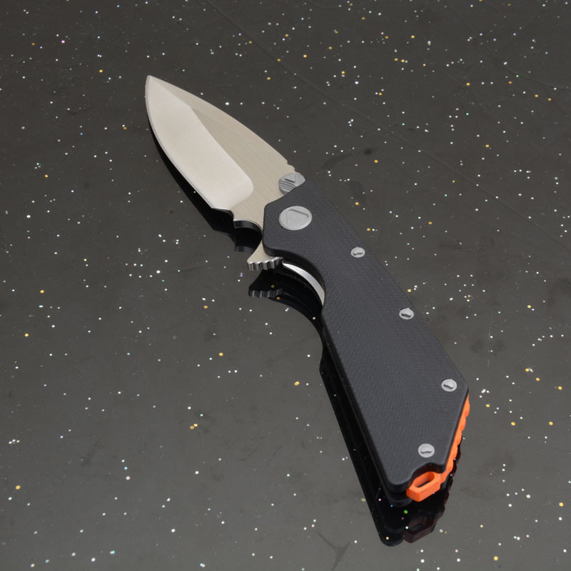 MT DOC Folding Knife 3.78" D2 Blade, G10 Handles