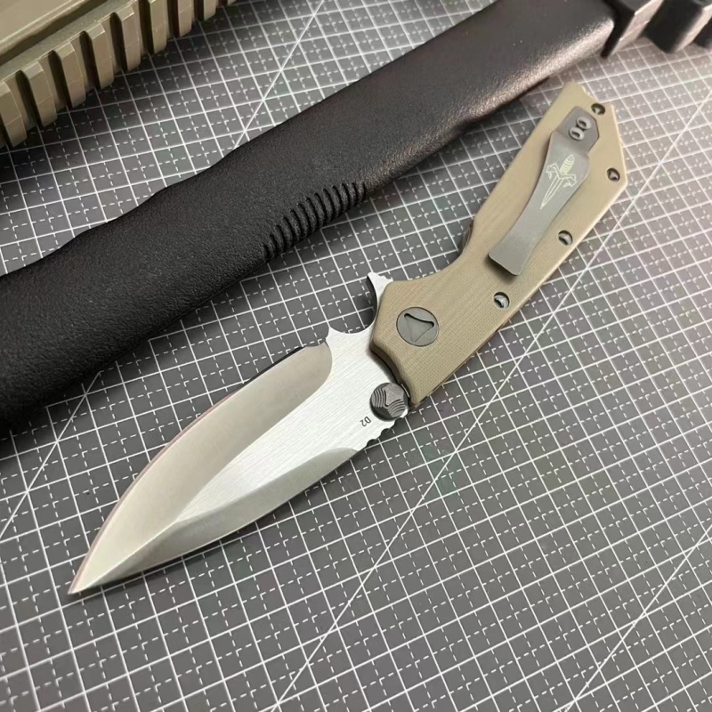 MT DOC Folding Knife 3.78" D2 Blade, G10 Handles