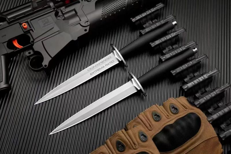 Extrema Ratio Fixed Blade Knife 6.5" N690 Blade, FORPRENE Handles