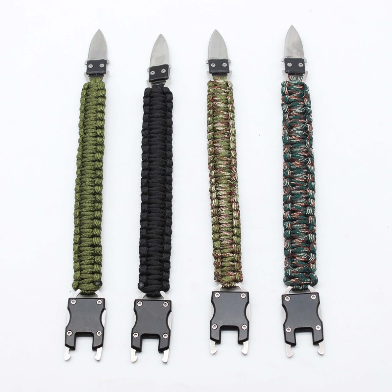 Stainless steel Buckle Bracelet Knife