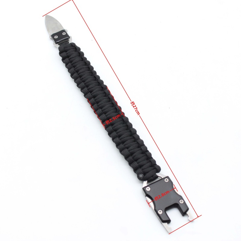 Stainless steel Buckle Bracelet Knife
