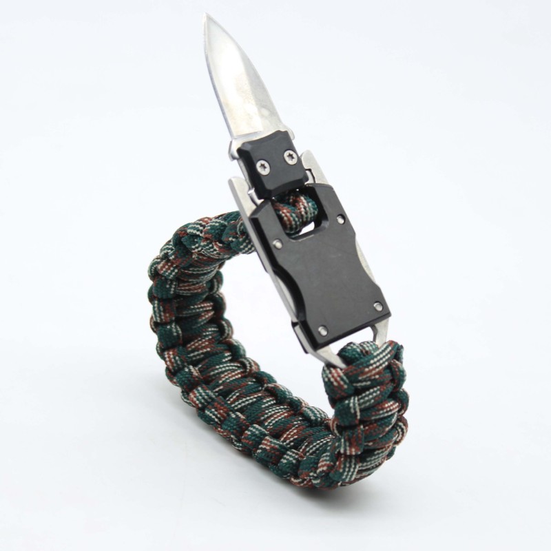 Stainless steel Buckle Bracelet Knife