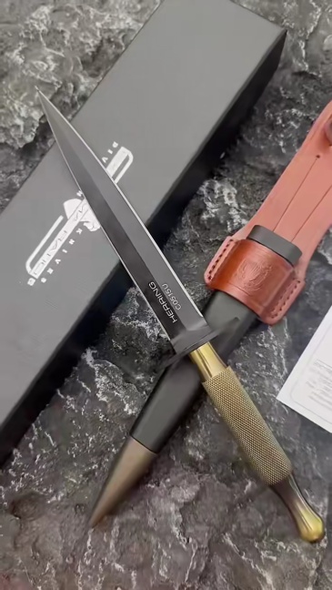 Extrema Ratio Fixed Blade Knife 6.5" N690 Blade, FORPRENE Handles
