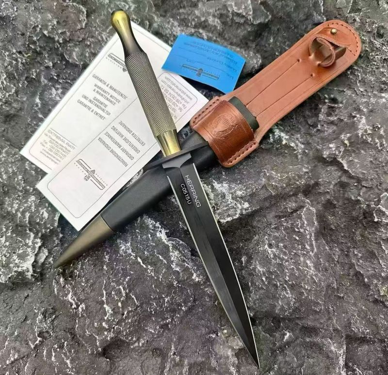Extrema Ratio Fixed Blade Knife 6.5" N690 Blade, FORPRENE Handles