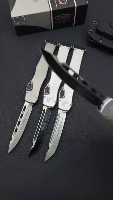 MT 150-10 Halo VI OTF AUTO Knife 4.33" Elmax Blade, Aluminum Alloy Handles