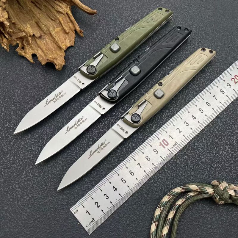 Italy AKC Godfather Stiletto FRN OTF AUTO Knife 3.34" 440c Steel Blade, Nylon Fiber Handles-4 Models