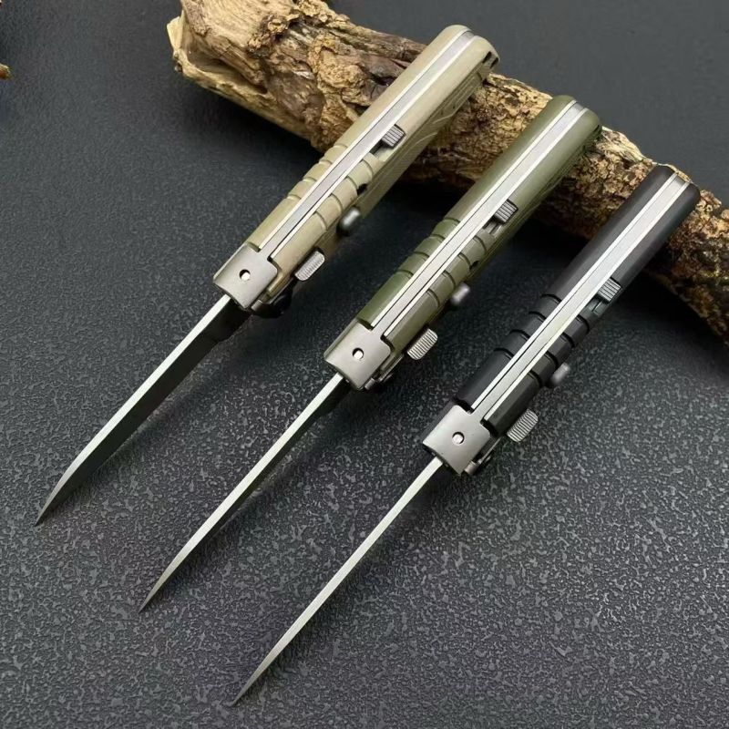 Italy AKC Godfather Stiletto FRN OTF AUTO Knife 3.34" 440c Steel Blade, Nylon Fiber Handles-4 Models