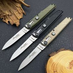 Italy AKC Godfather Stiletto FRN OTF AUTO Knife 3.34" 440c Steel Blade, Nylon Fiber Handles-4 Models
