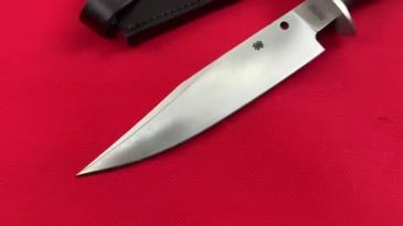Spy FB44 Fixed Blade Knife 7.87" CPM-154 Satin Plain Blade, G10 Handles - FB44GP