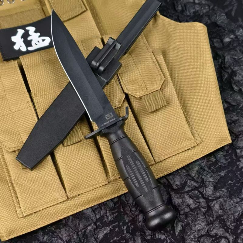 Extrema Ratio Glock Fixed Blade Knife 5.71" 8Cr13 Blade, FORPRENE Handles