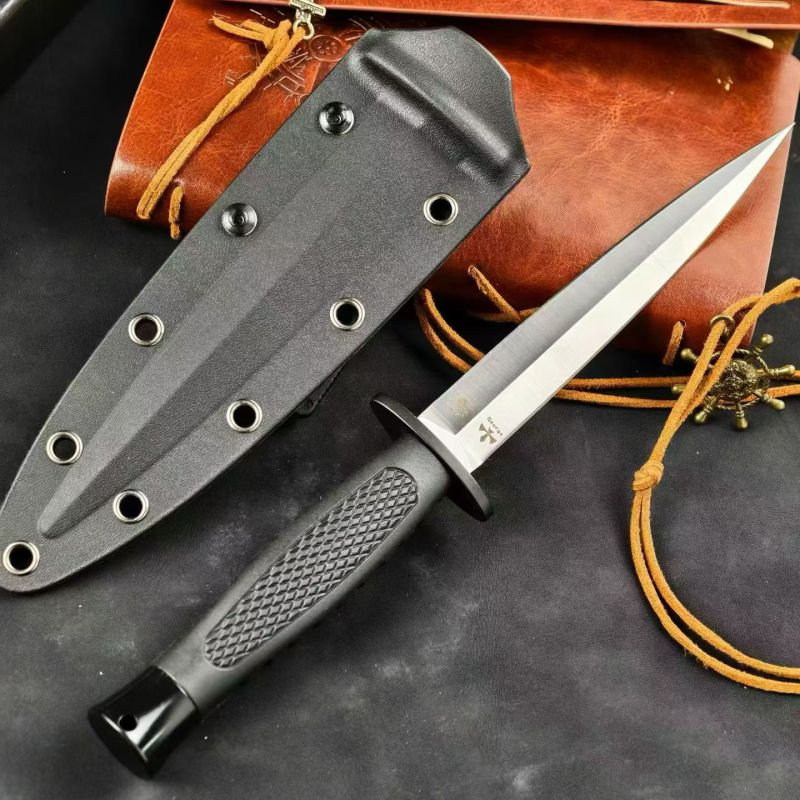 Sparta Fixed Knife 5.91" 8Cr13 Blade, G10 Handles