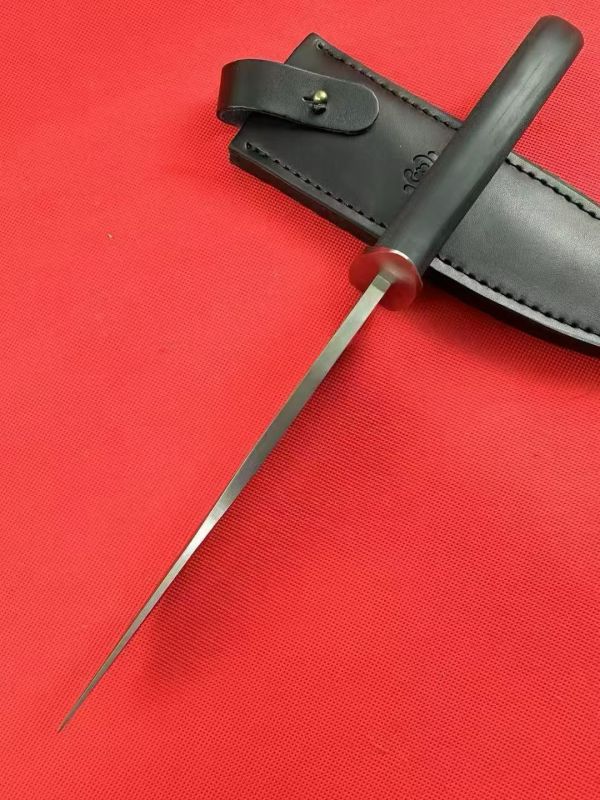 Spy FB44 Fixed Blade Knife 7.87" CPM-154 Satin Plain Blade, G10 Handles - FB44GP