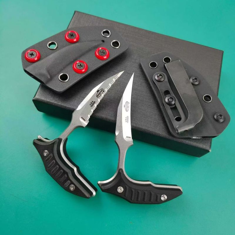 2PC/Set MT Claw karambit Tactical Fixed Blade Knife