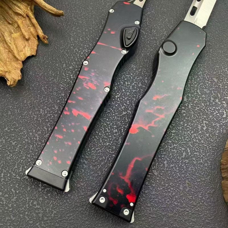 MT Corpse Epidemic 150-10 Halo VI OTF AUTO Knife 4.33" Elmax Blade, Aluminum Alloy Handles