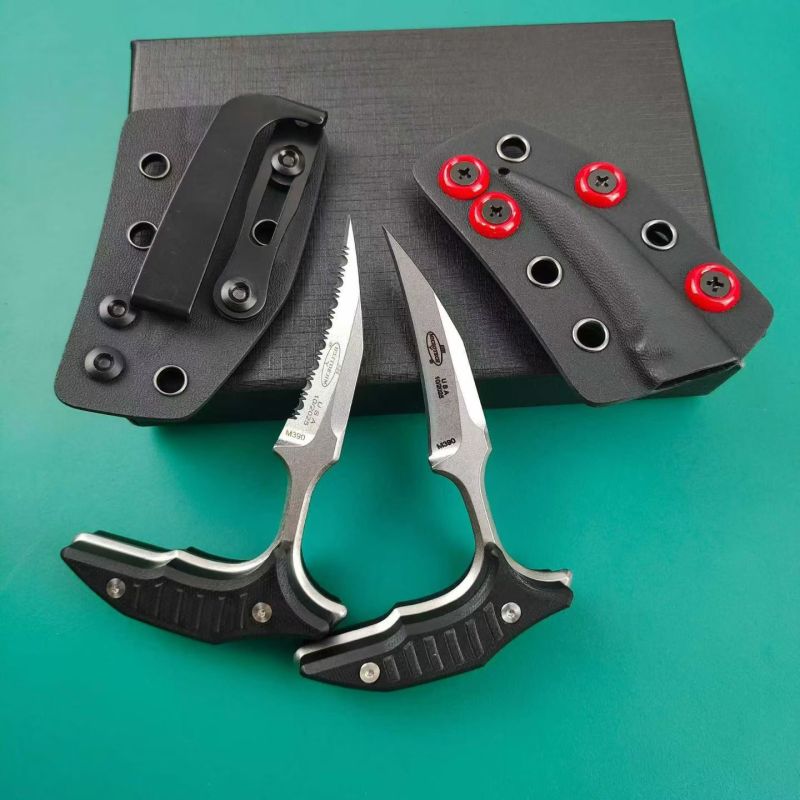 2PC/Set MT Claw karambit Tactical Fixed Blade Knife